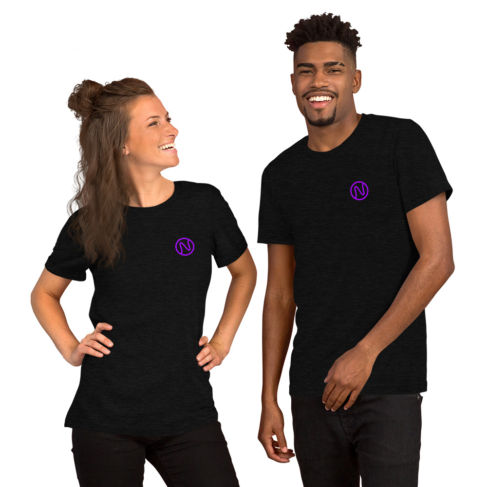 Short-Sleeve Unisex T-Shirt with NFT Tone logo🚀