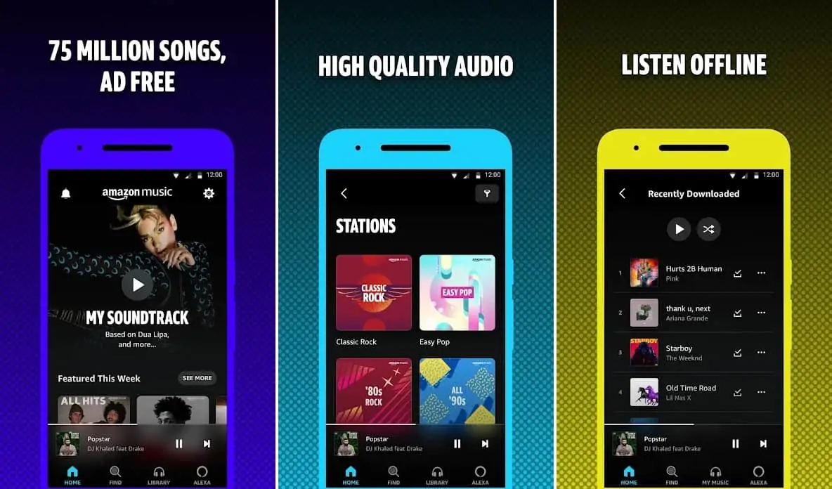 Amazon music best streaming apps Android