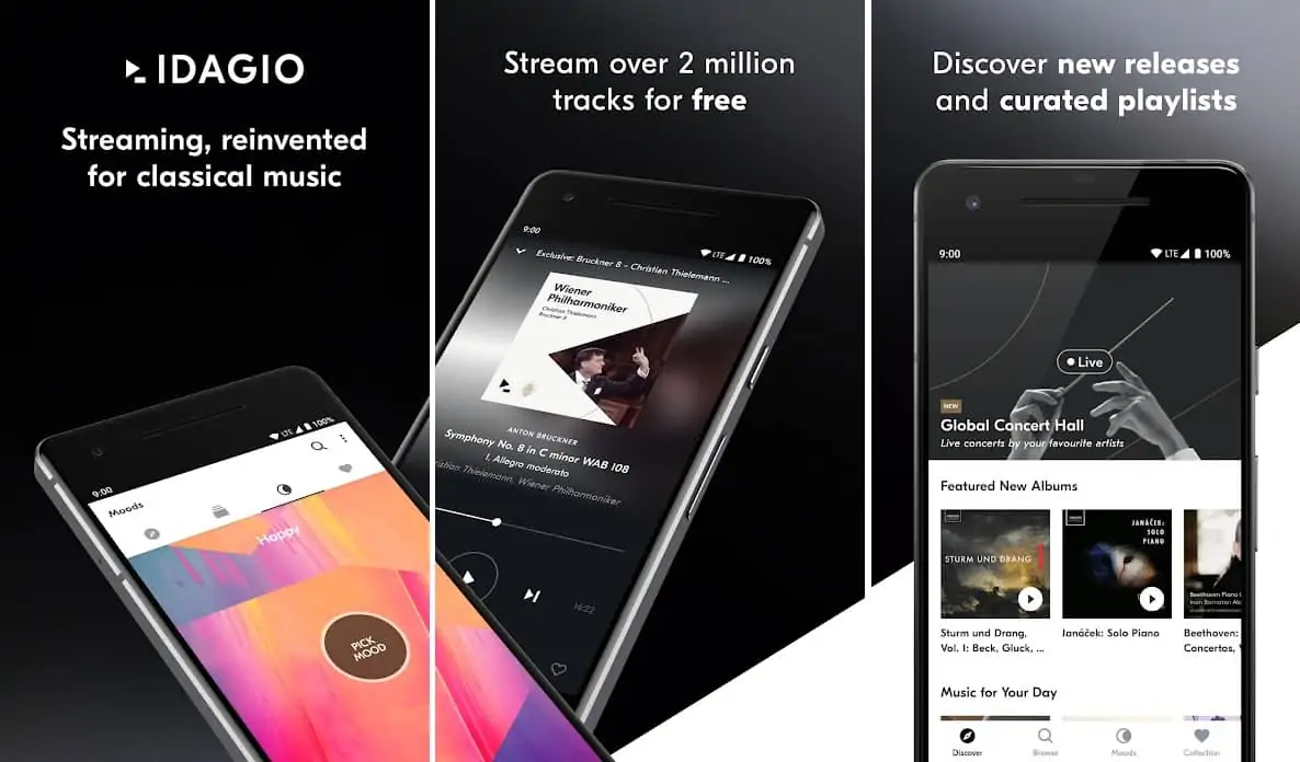 IDAGIO best music streaming apps Android
