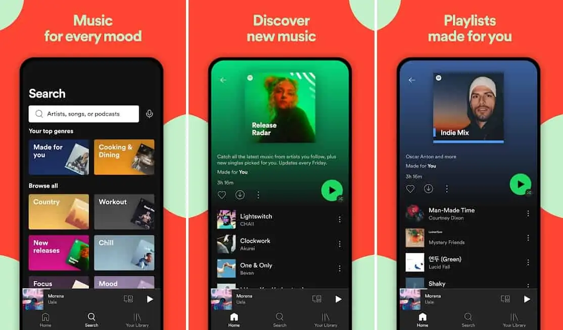 Spotify best music streaming apps Android